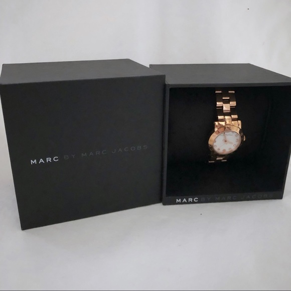 Marc by Marc Jacobs rose gold watch